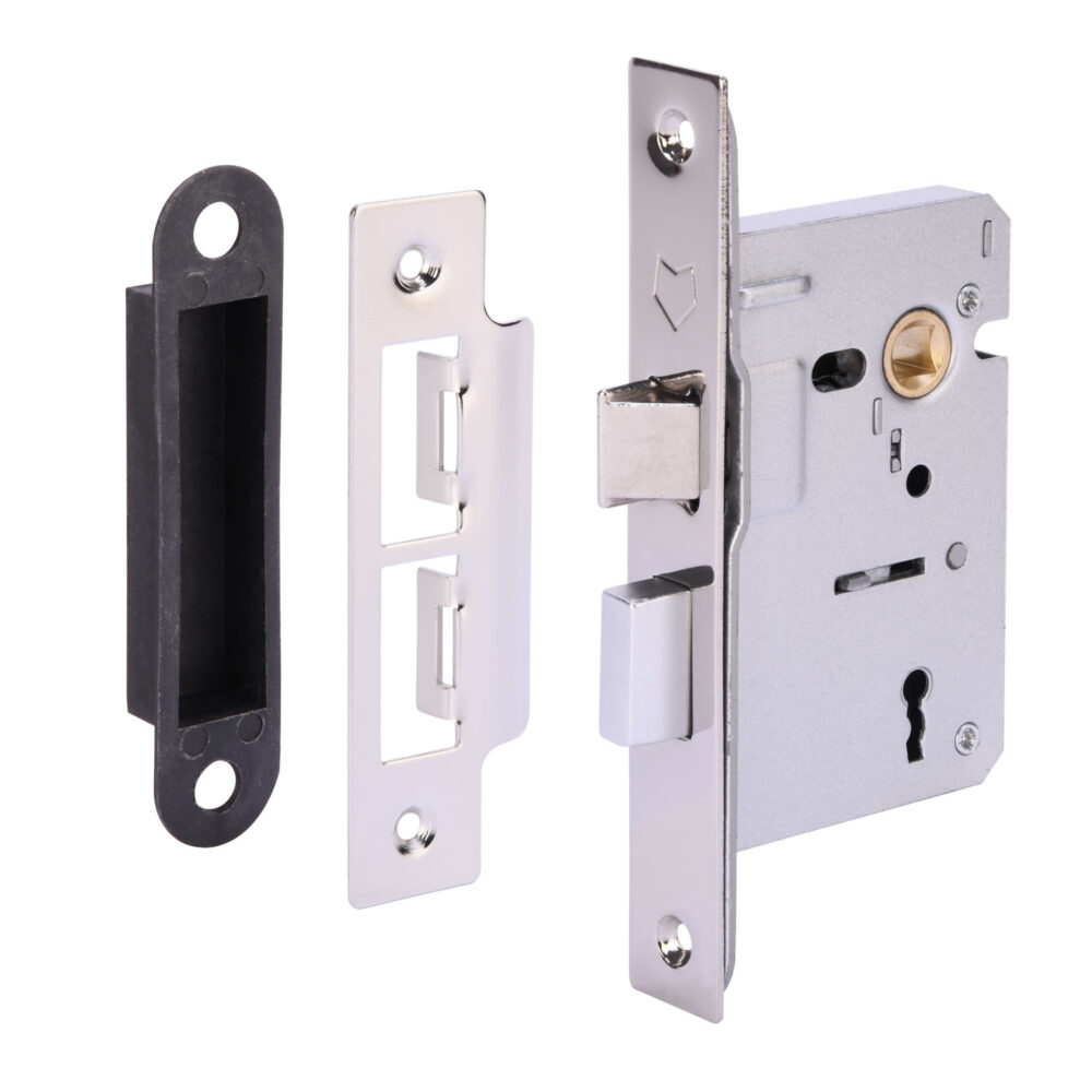NP 63mm 3 Lever Sashlock - Bolt through - Contract