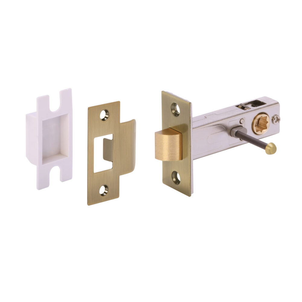 ABR 76mm Privacy latch - Rectangular - 20.5mm centres