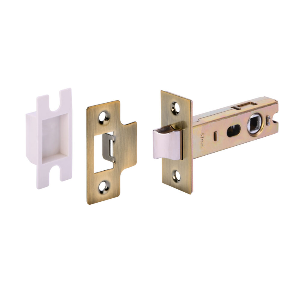 ABR 76mm Tubular Latch - Bolt through cw box keep - Heavy
