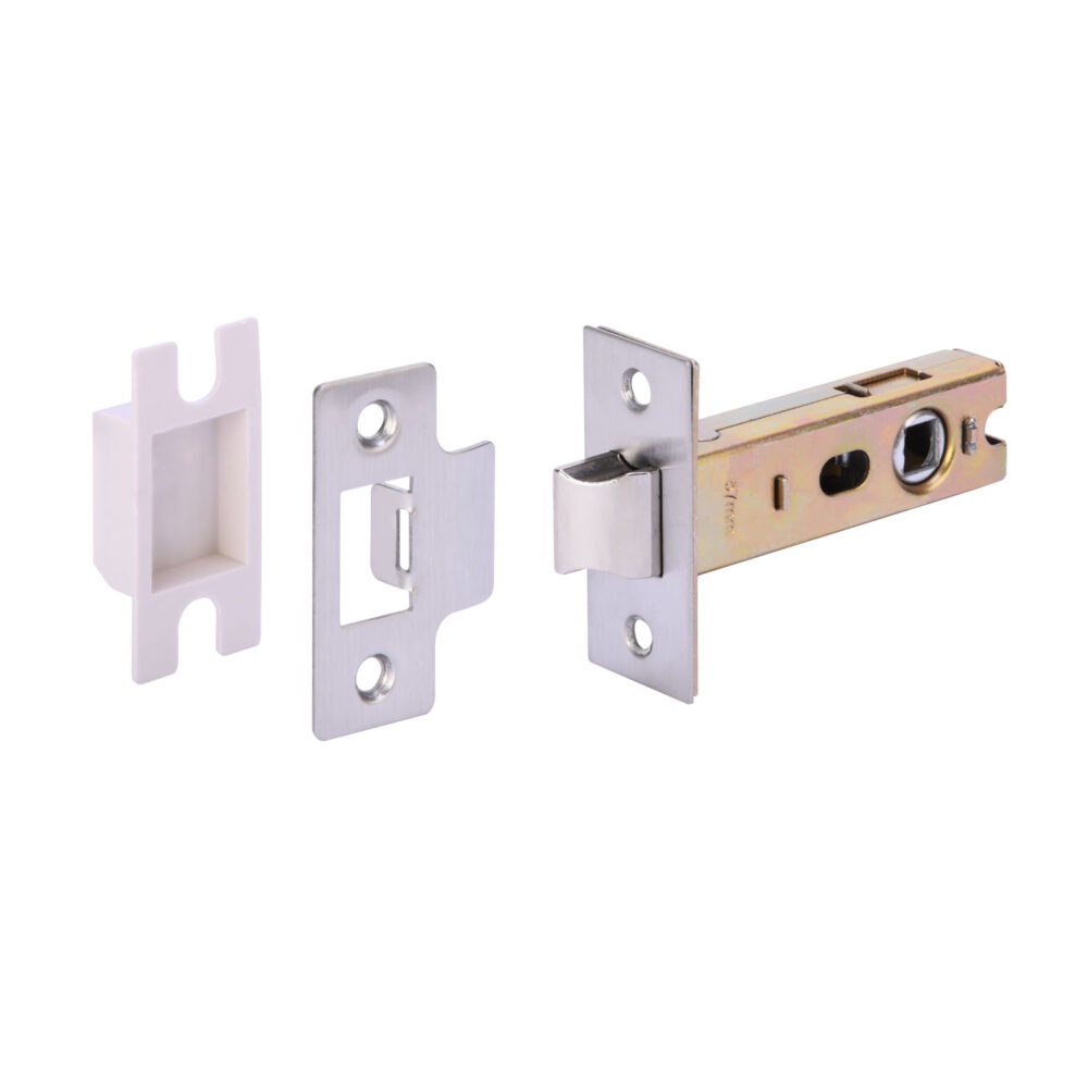 SSS 76mm Tubular Latch - Bolt through cw box keep - Heavy
