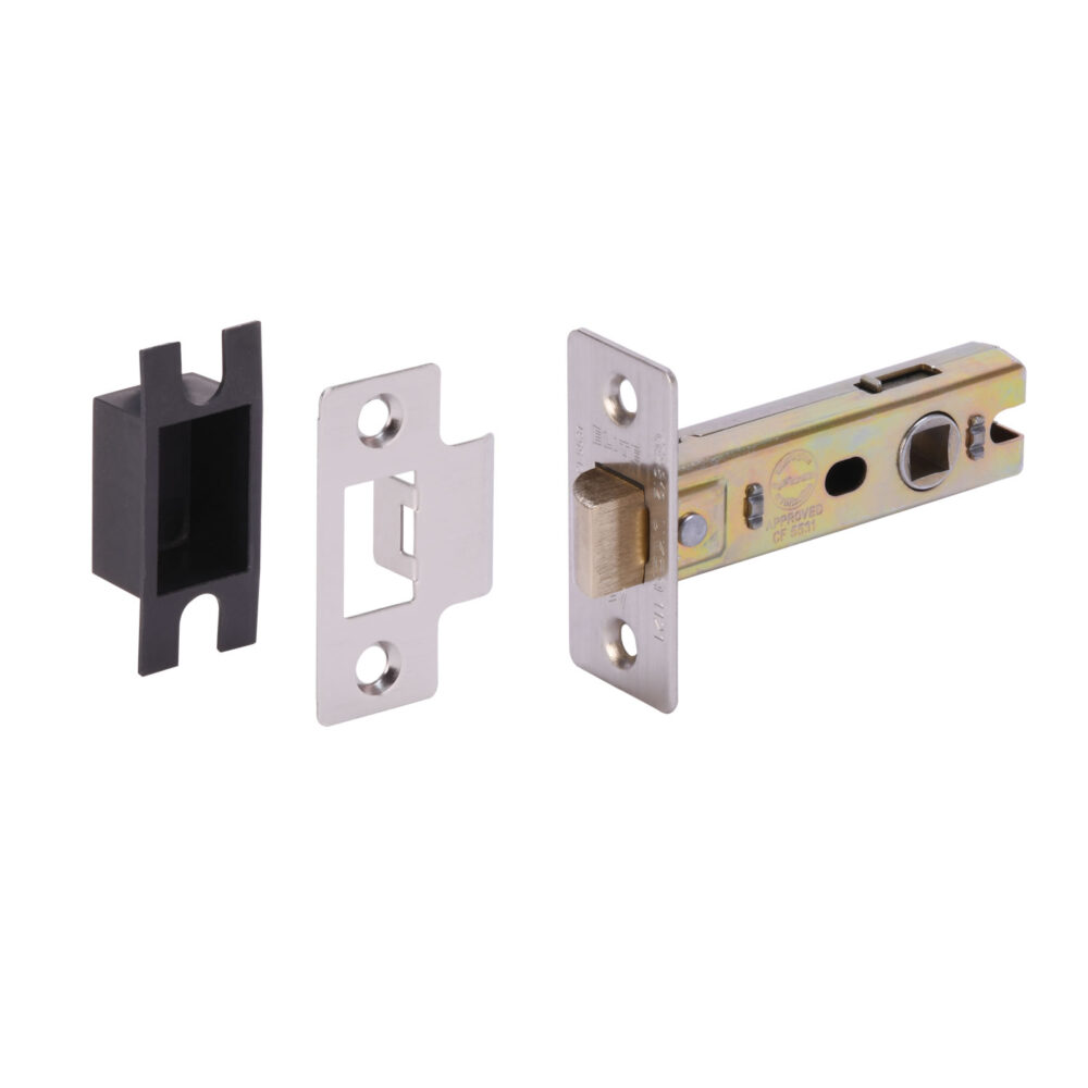 SNP 76mm UKCA/CE Tubular Latch cw box keep - Bolt Through
