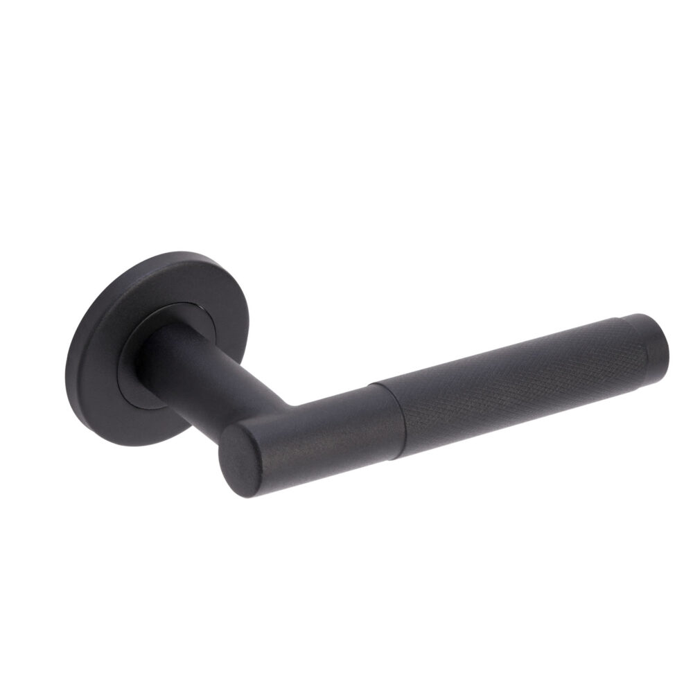 Kotor Knurled Lever on Rose BM