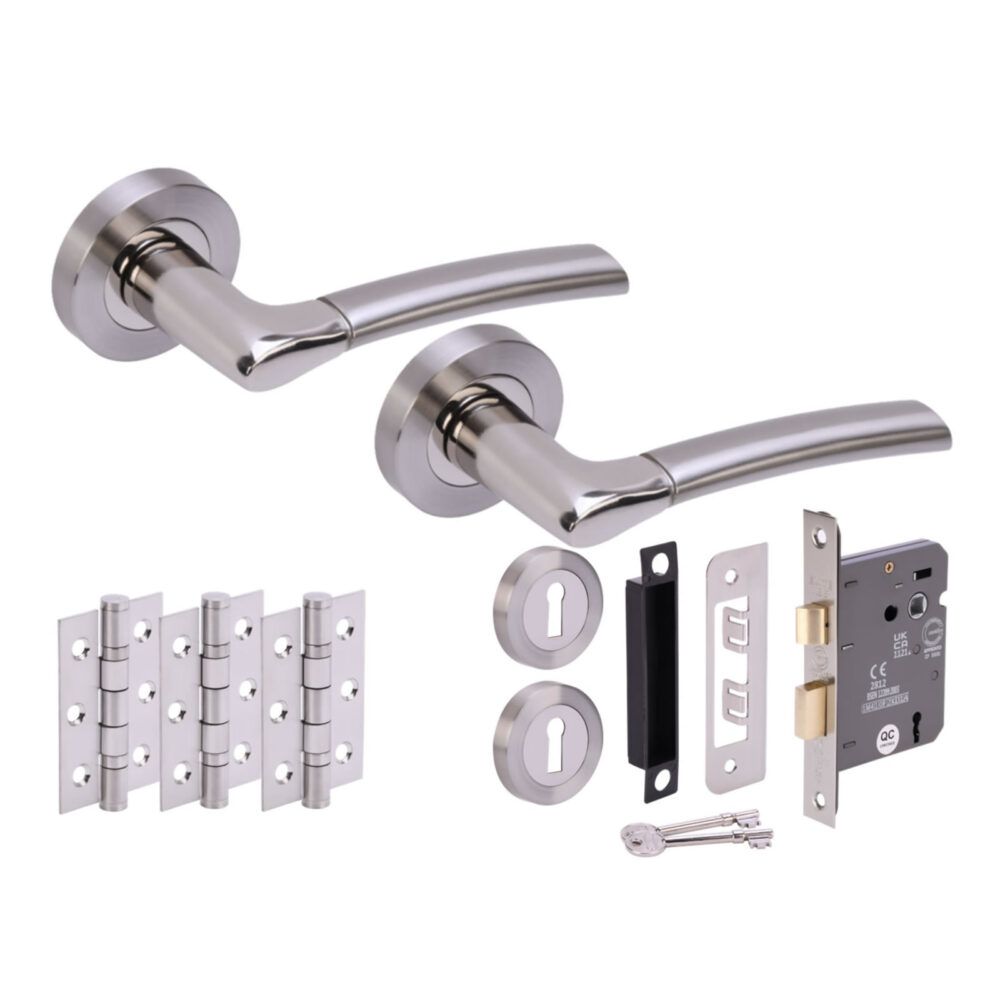 URSA PNP/SNP Sashlock Doorpack (x3 76mm hinges) 76mm CE 3L Lock