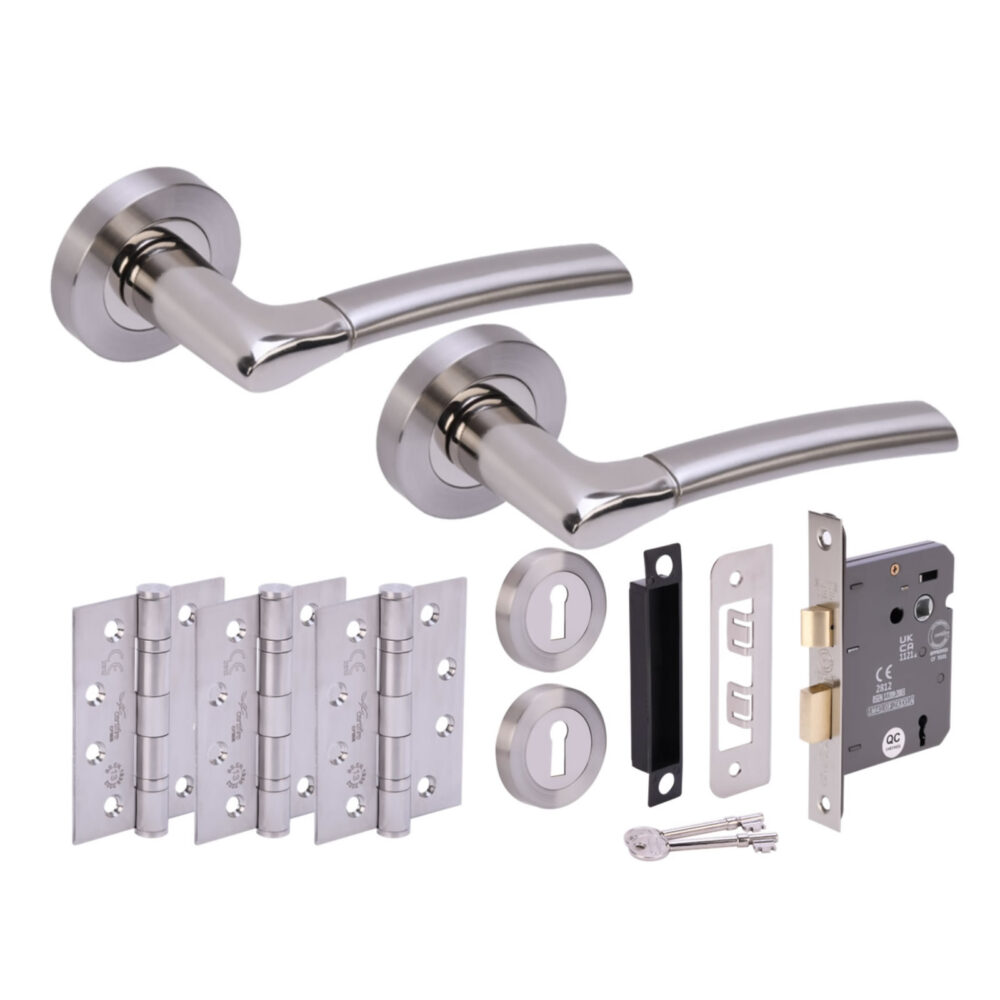 URSA PNP/SNP Sashlock Doorpack (x3 102mm FD hinges) 76mm CE 3L Lock