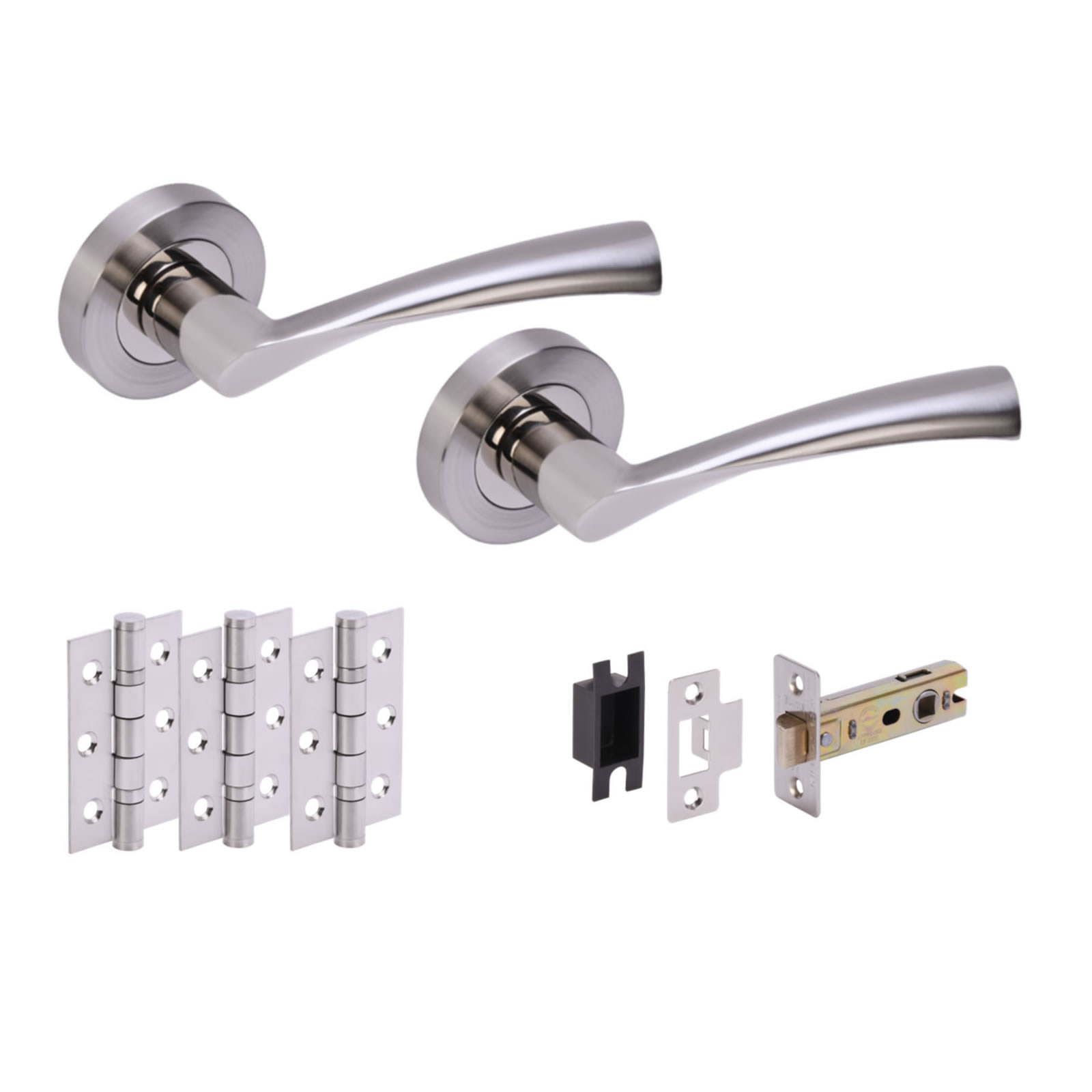 LOBO PNP/SNP Passage Doorpack (x3 76mm hinges) 76mm CE Latch