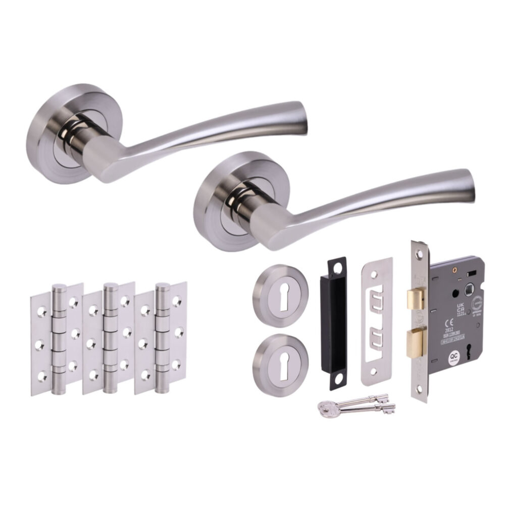LOBO PNP/SNP Sashlock Doorpack (x3 76mm hinges) 76mm CE 3L Lock