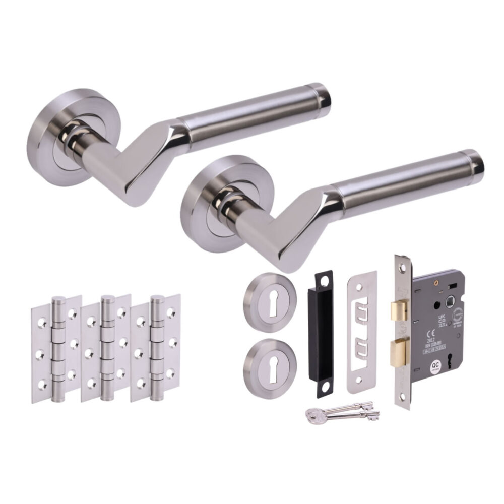 TUCANA PNP/SNP Sashlock Doorpack (x3 76mm hinges) 76mm CE 3L Lock