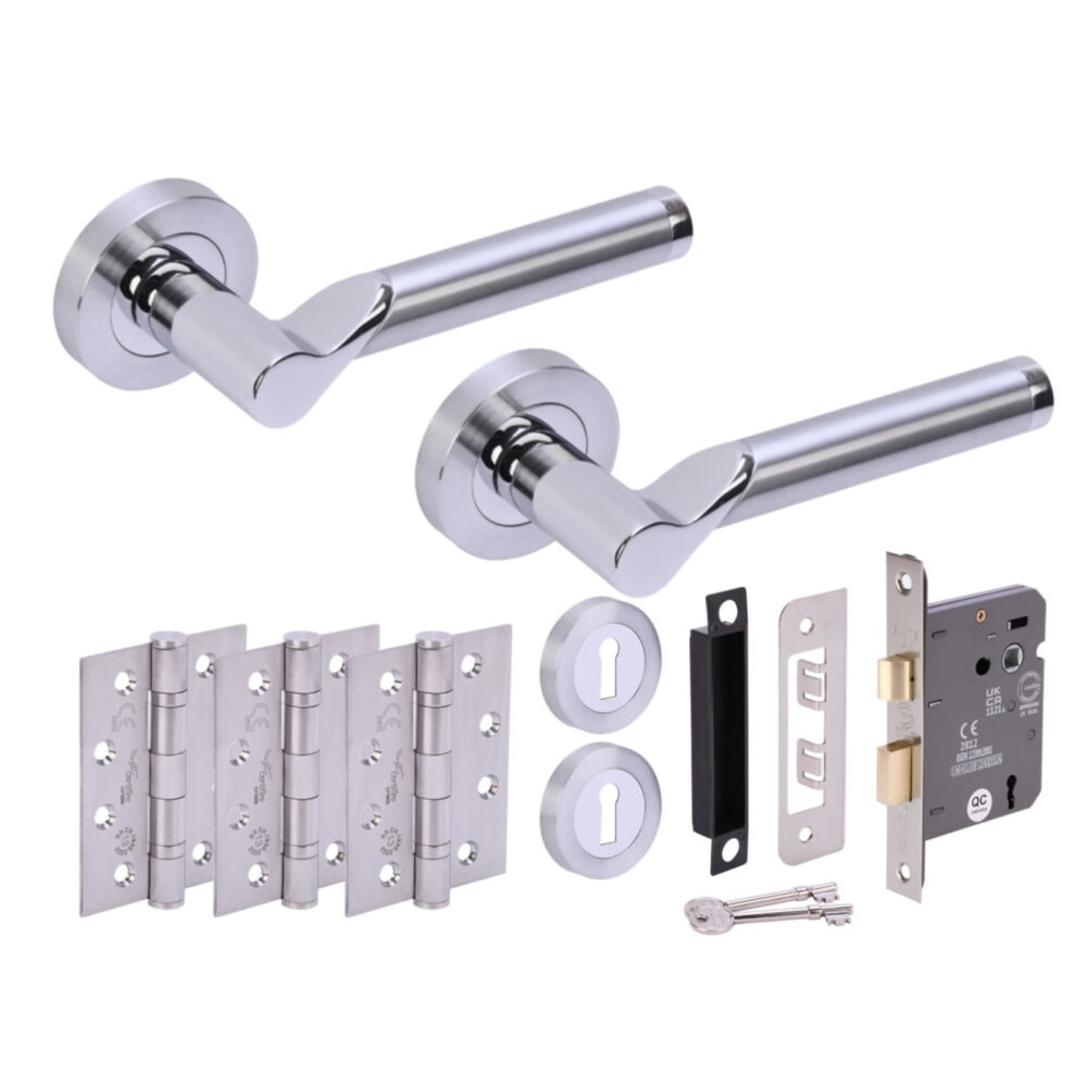 HYDRUS PCP/SCP Sashlock Doorpack (x3 102mm FD hinges) 76mm CE 3L Lock