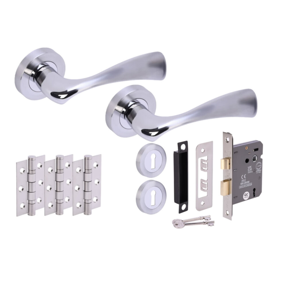 VOLANS PCP/SCP Sashlock Doorpack (x3 76mm hinges) 76mm CE 3L Lock