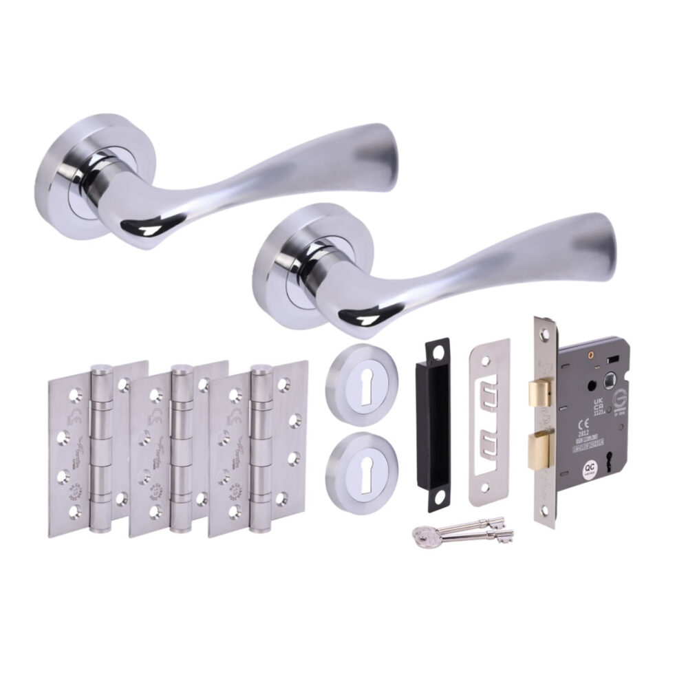 VOLANS PCP/SCP Sashlock Doorpack (x3 102mm FD hinges) 76mm CE 3L Lock