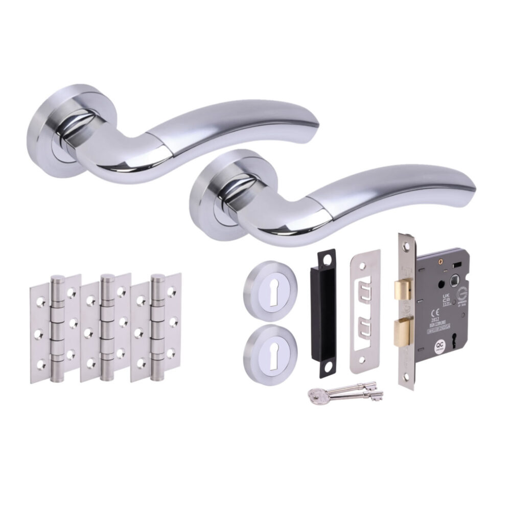 CORAX PCP/SCP Sashlock Doorpack (x3 76mm hinges) 76mm CE 3L Lock