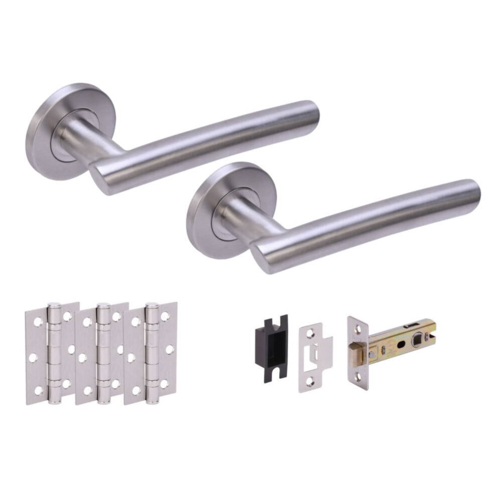 MAGNA SSS Passage Doorpack (x3 76mm hinges) 76mm CE Latch