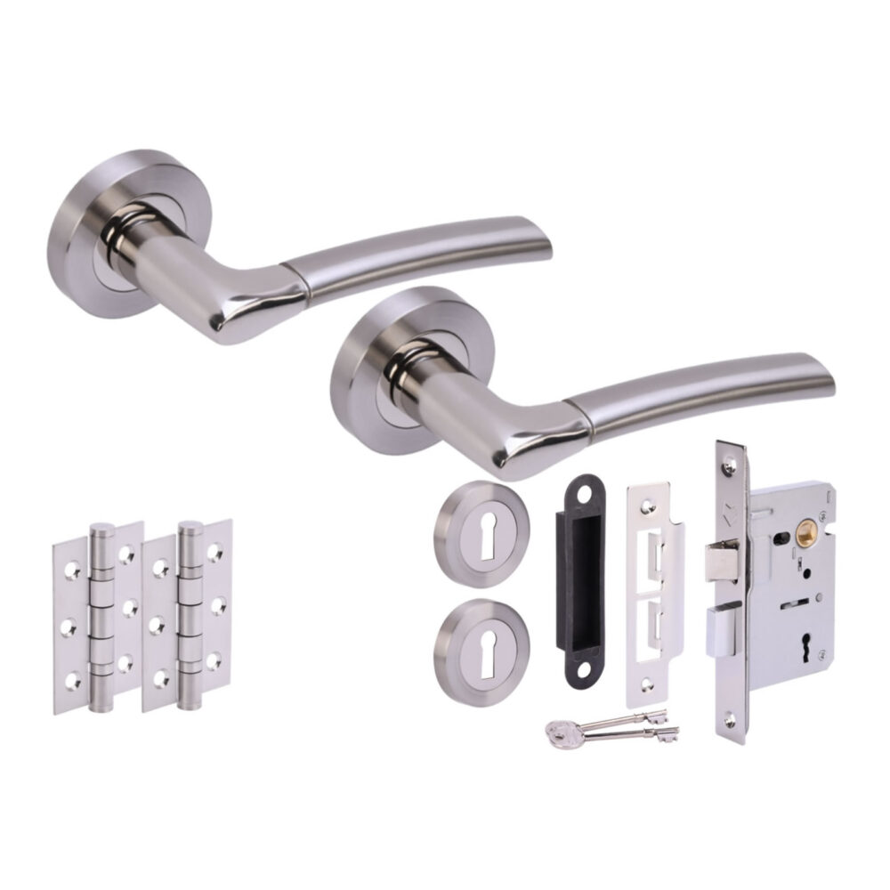 URSA PNP/SNP Sashlock Doorpack (x2 76mm hinges) 76mm Sashlock