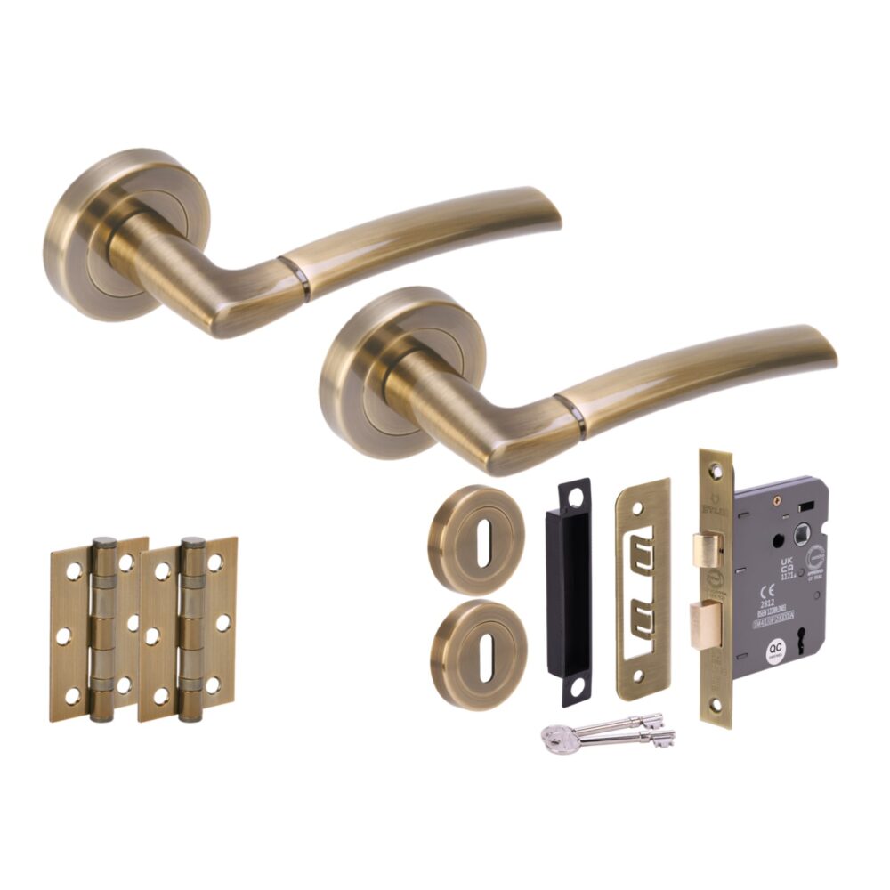 NEMO ABR Sashlock Doorpack (x2 76mm hinges) 76mm CE Sashlock