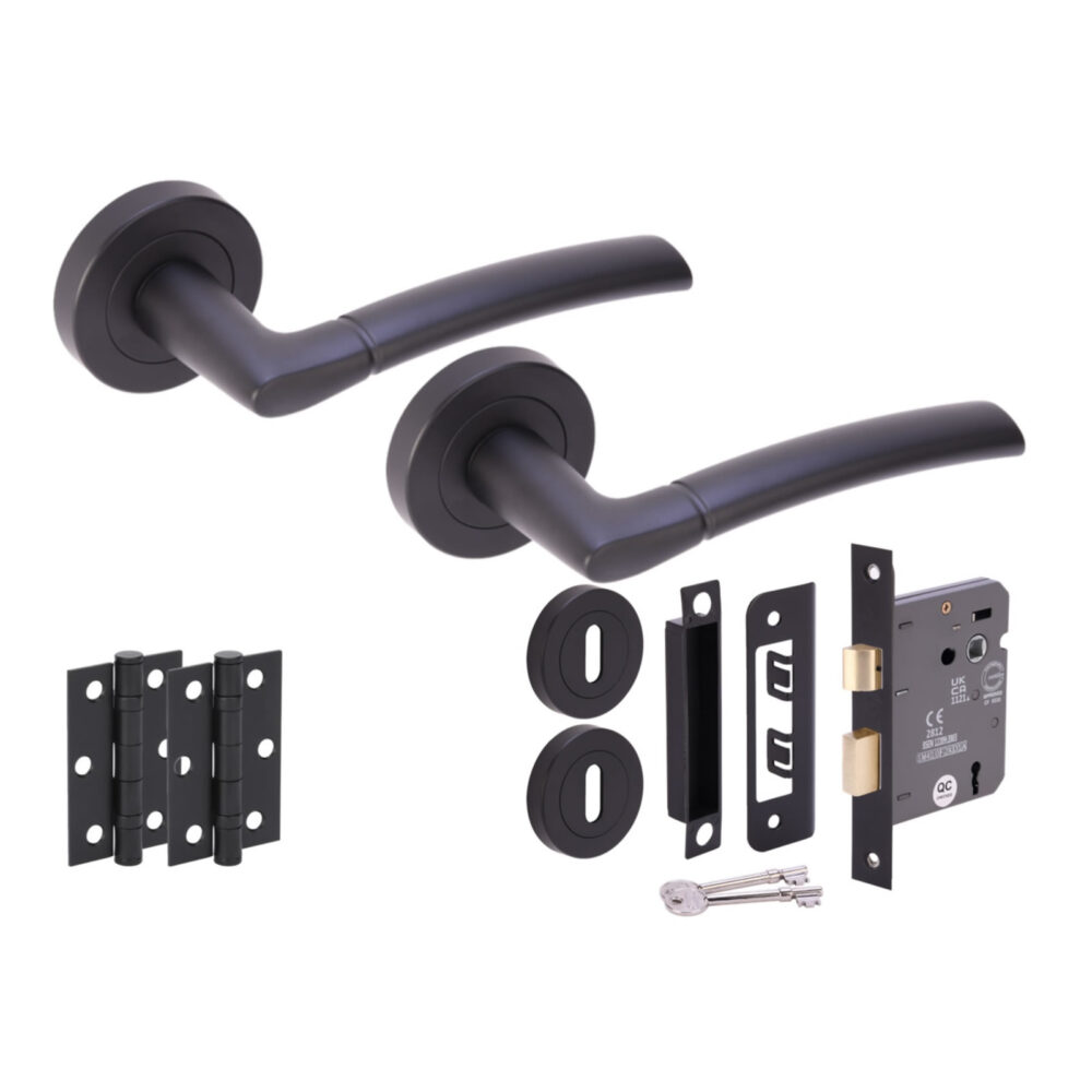 NEMO BM Sashlock Doorpack (x2 76mm hinges) 76mm CE Sashlock