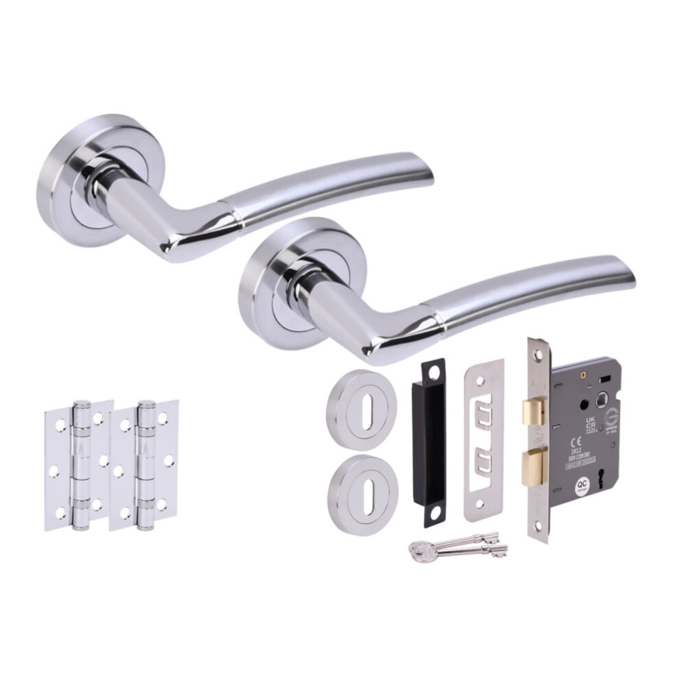 NEMO PCSCP Sashlock Doorpack (x2 76mm hinges) 76mm CE Sashlock