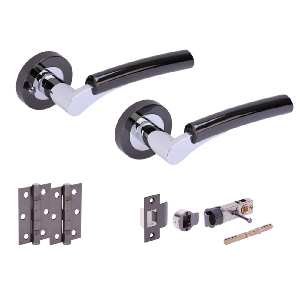 RAIDA BNL/PCP Privacy Doorpack (x2 hinges) BULLET Latch