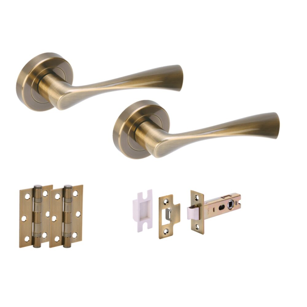 ZENA ABR Passage Doorpack (x2 hinges) PREM Latch
