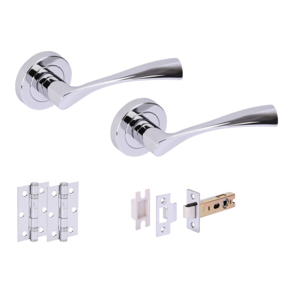 ZENA PCP Passage Doorpack (x2 hinges) PREM Latch