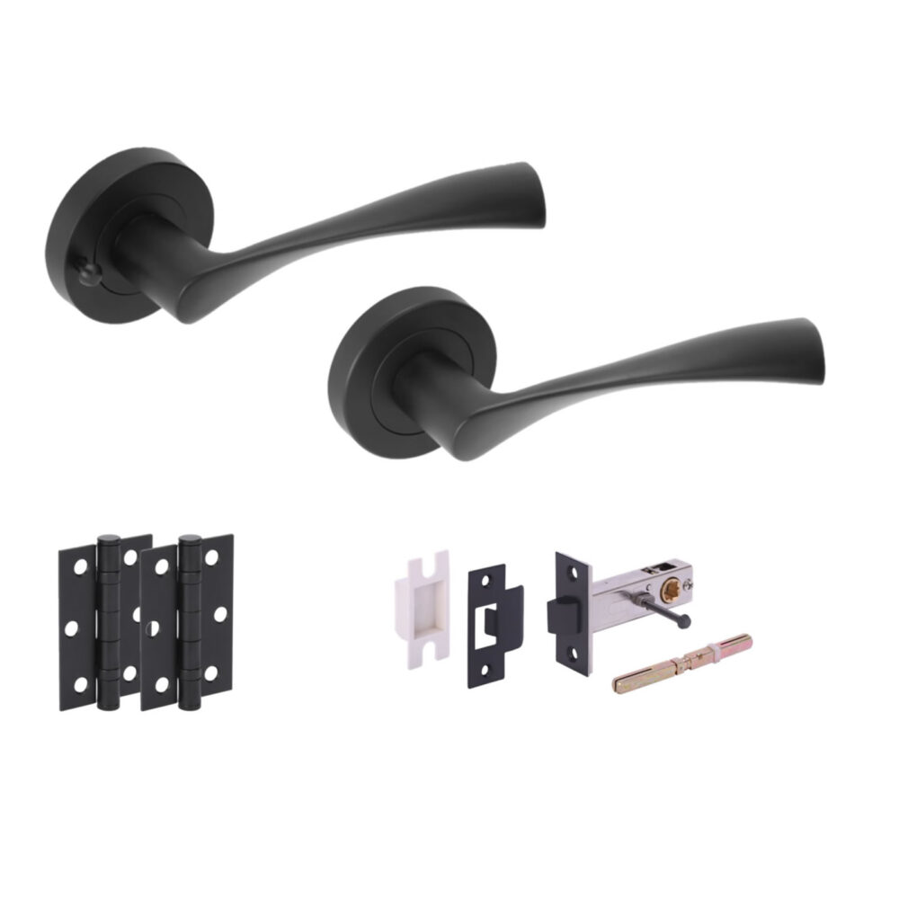 ZENA BM Privacy Doorpack (x2 hinges) PREM Latch
