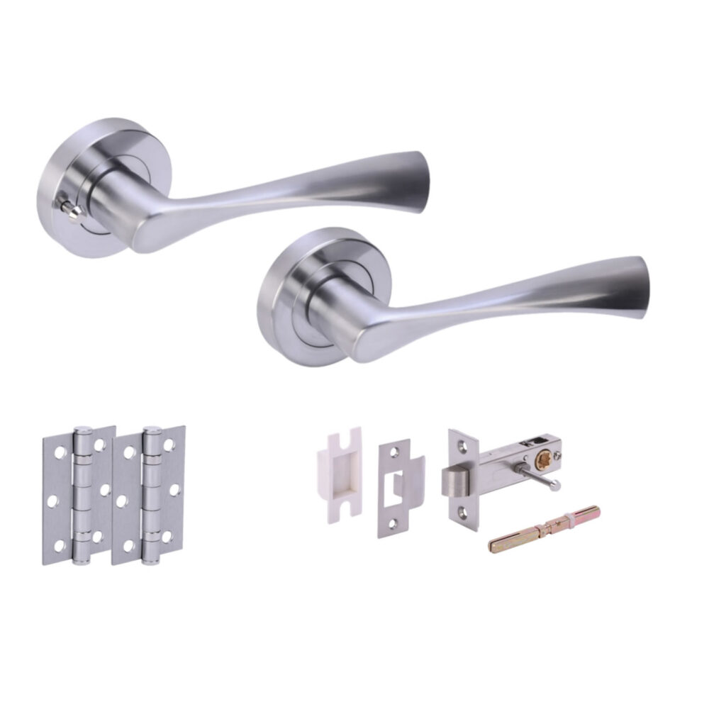 ZENA SCP Privacy Doorpack (x2 hinges) PREM Latch