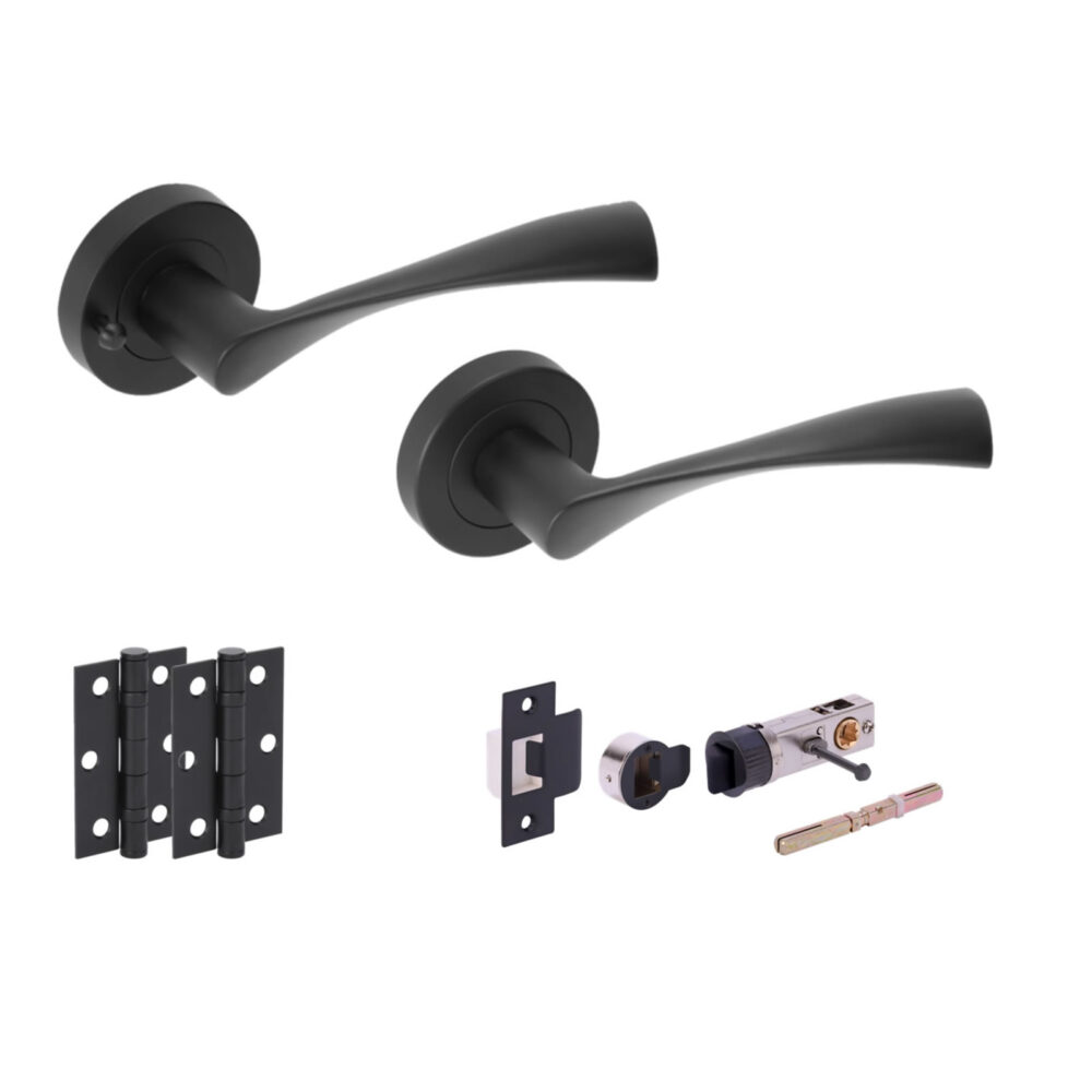 ZENA BM Privacy Doorpack (x2 hinges) BULLET Latch