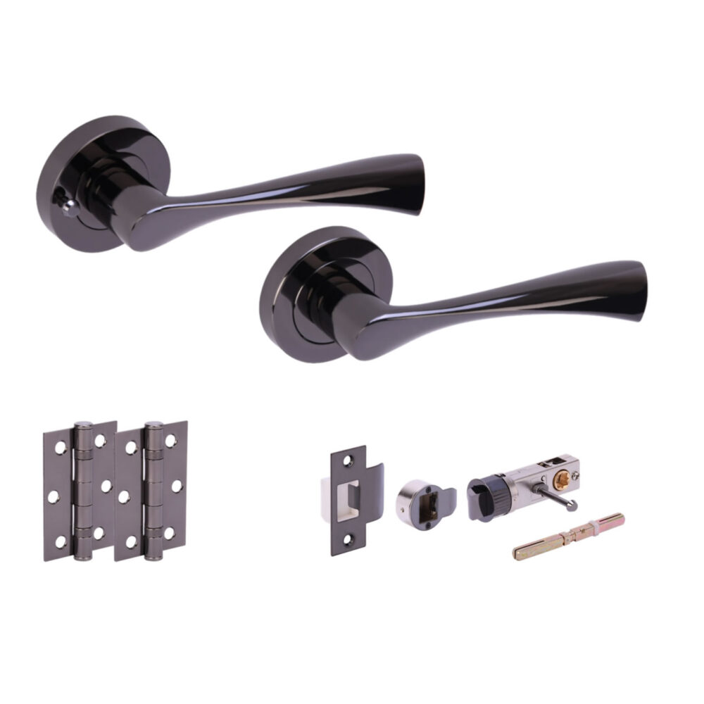 ZENA BNL Privacy Doorpack (x2 hinges) BULLET Latch
