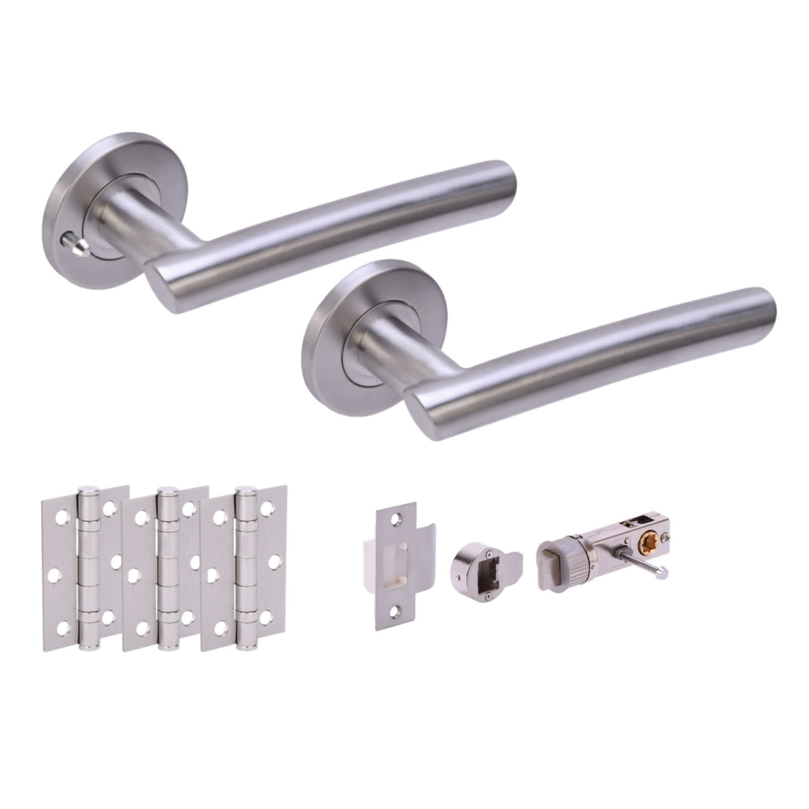 MAGNA SSS Privacy Doorpack (x3 hinges) BULLET Latch