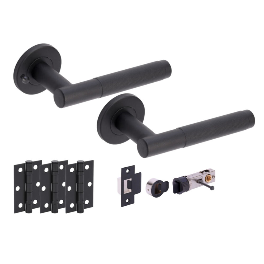 KOTOR Knurled BM Privacy Doorpack (x3 hinges) BULLET Latch