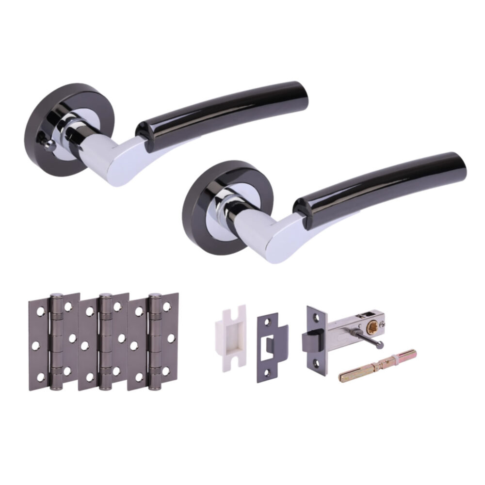 RAIDA BNL/PCP Privacy Doorpack (x3 hinges) PREM Latch