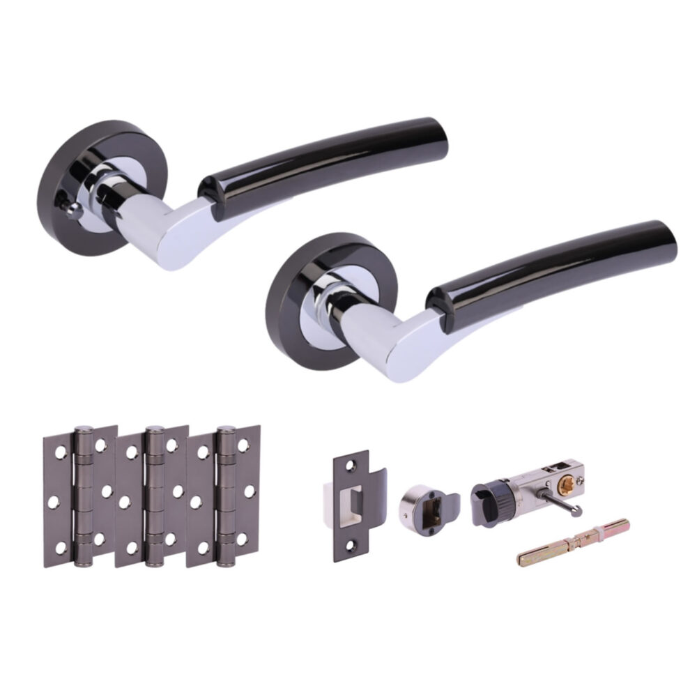 RAIDA BNL/PCP Privacy Doorpack (x3 hinges) BULLET Latch