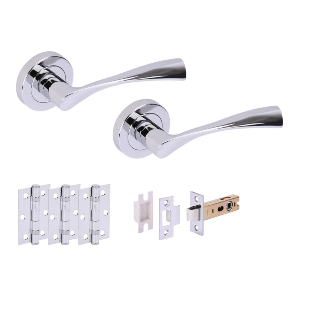 ZENA PCP Passage Doorpack (x3 hinges) PREM Latch