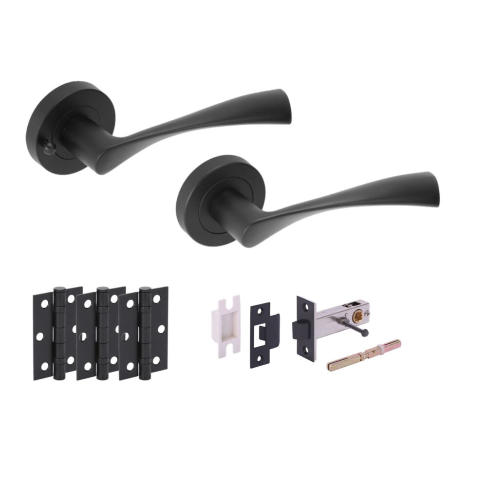 ZENA BM Privacy Doorpack (x3 hinges) PREM Latch