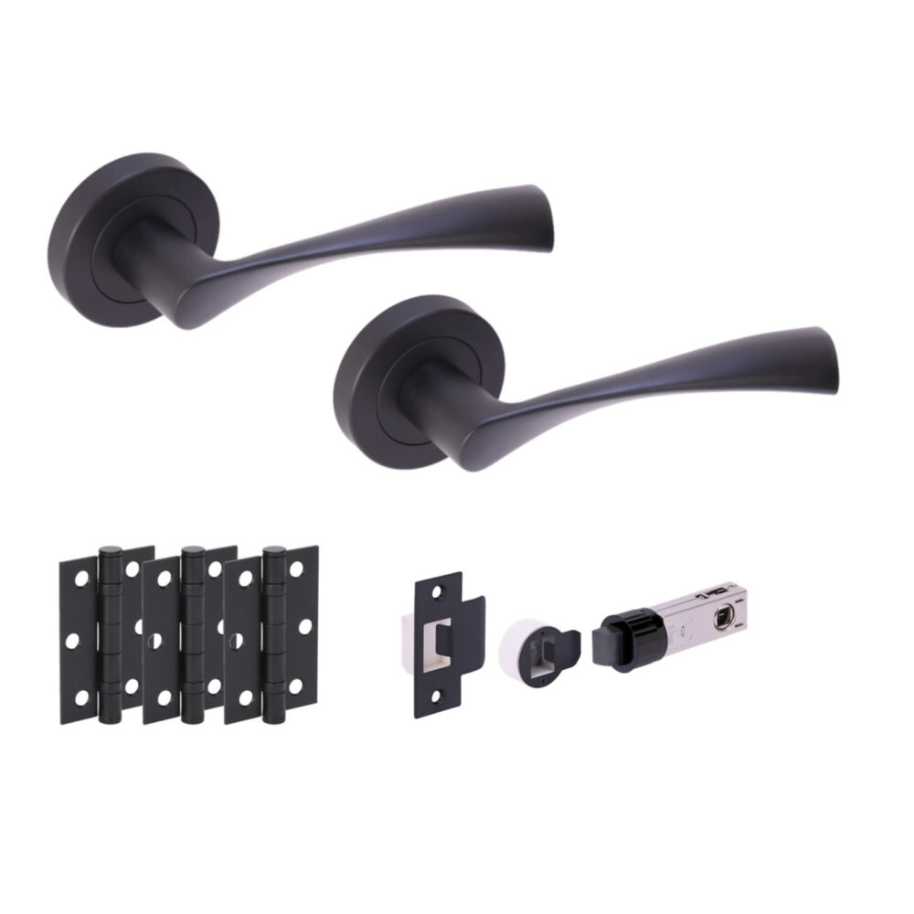 ZENA BM Passage Doorpack (x3 hinges) BULLET Latch