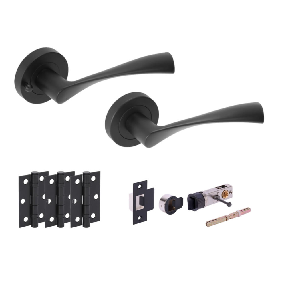 ZENA BM Privacy Doorpack (x3 hinges) BULLET Latch