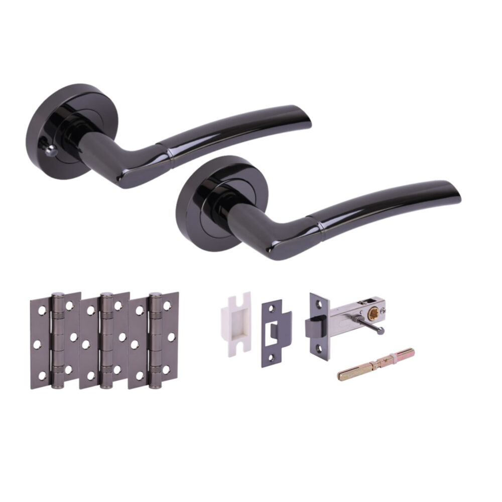 NEMO BNL Privacy Doorpack (x3 hinges) PREM Latch