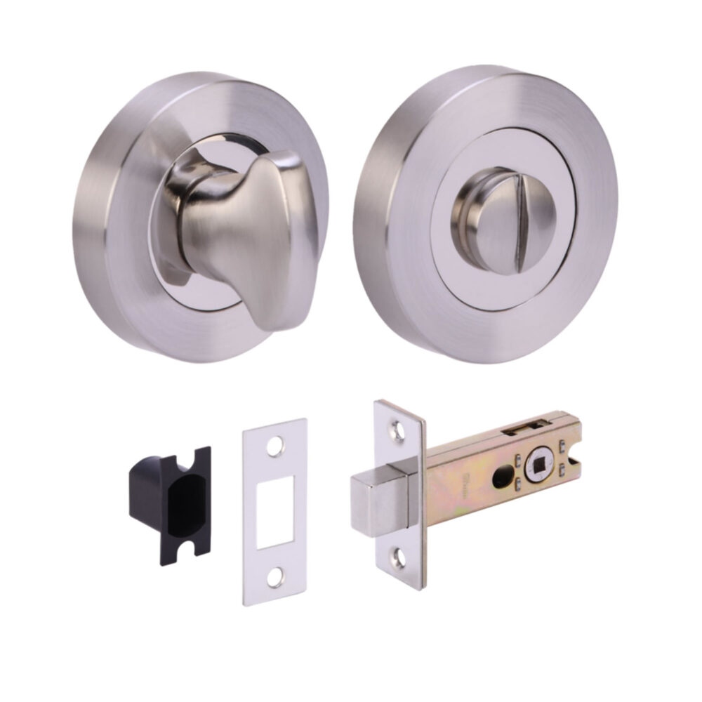 PNP/SNP Bathroom Turn / Release Accessory Doorpack - STD Deadbolt (57mm Backset)