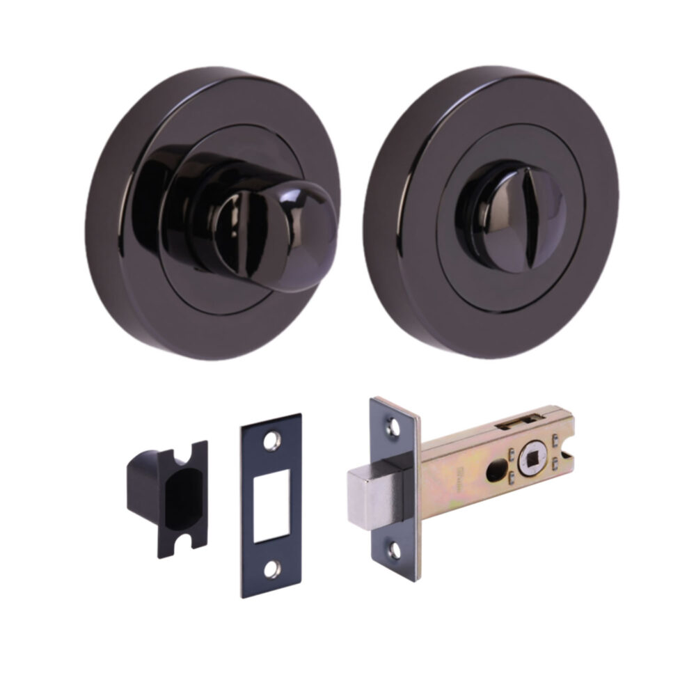 BNL Bathroom Turn / Release Accessory Doorpack - STD Deadbolt (57mm Backset)