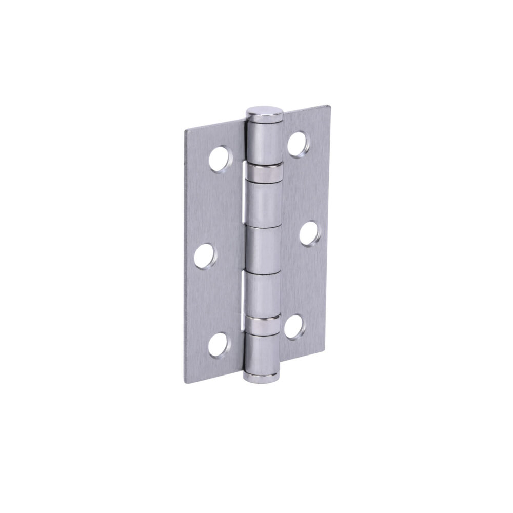 75x50mm Satin chrome 2BB steel butt hinge