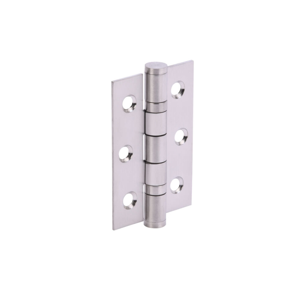75x50x2mm Satin Stainless 2BB butt hinge (3 pack)