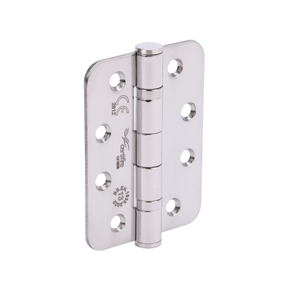 102 x 76mm PSS CE13 2BB Radius Butt Hinge (1 PAIR)