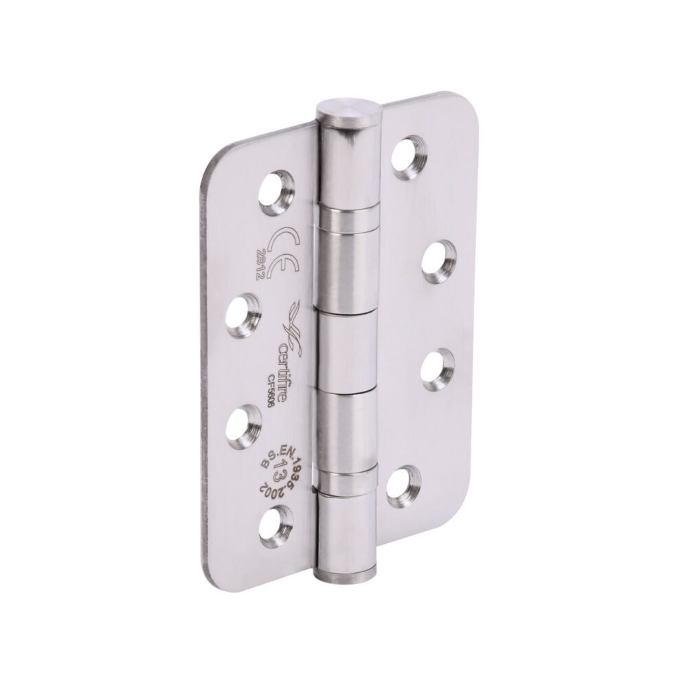 102 x 76mm SSS CE13 2BB Radius Butt Hinge (1 PAIR)